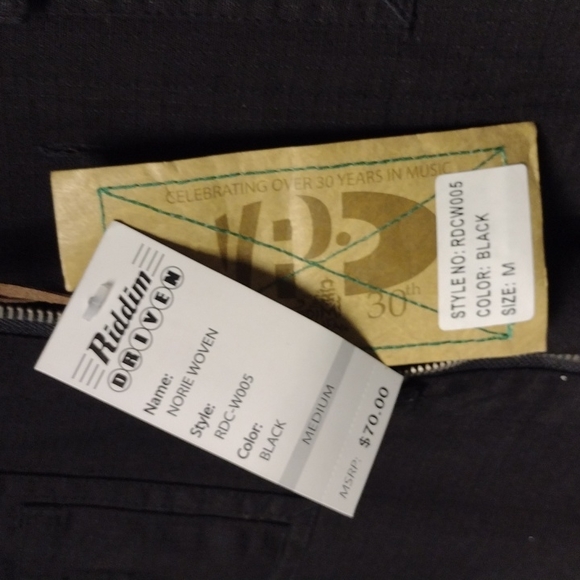 Men's Riddim Driven black button and zip shirt/jacket sz M - Picture 3 of 14